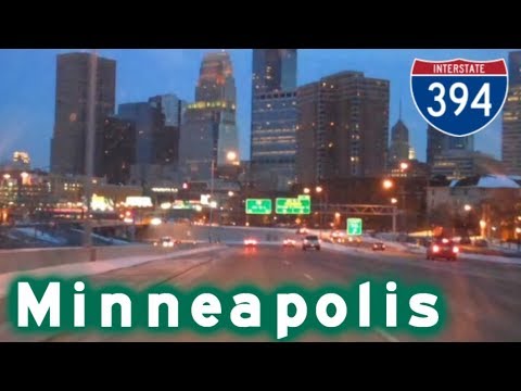 I-394 into Minneapolis