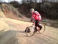 phil regan clearing a 15+ foot dirt gap at steetley quarry, doncaster