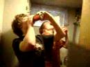 Chugging energy drinks Chugging energy drinks