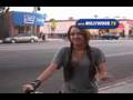 Miley Cyrus Eats At Sharky's And Rides Bikes