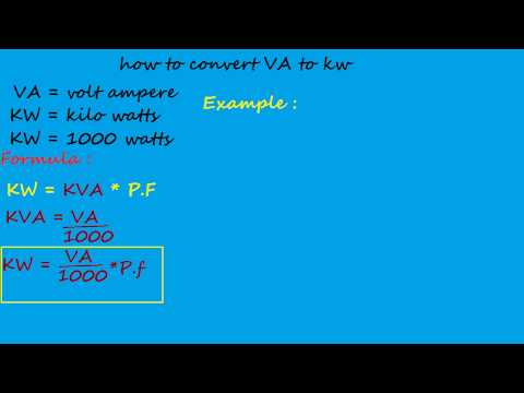 how to calculate cooling load in kw