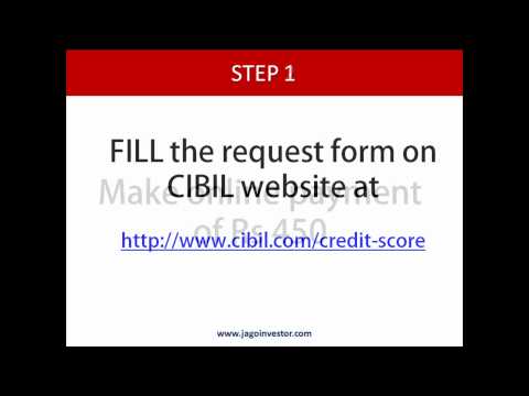 how to check cibil score