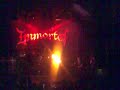 Immortal - Abbath fire breathing!