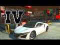 Acura NSX 2016 для GTA 4 видео 2