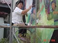 Art works_Ave Maria_wall painting Art works_Ave Maria_wall painting