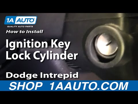 How To Install Repair Replace Ignition Key Lock Cylinder Dodge Intrepid 98-04 1AAuto.com