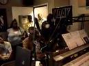 Kanye west in the building 93.5 KDAY