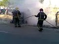 Incendio de containers de reciclaje en Castelldefels Incendio de containers de reciclaje en Castelldefels