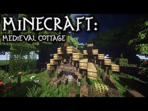 Minecraft Medieval Cottage Tutorial Minecraftvideos Tv