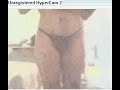 coroa se mostrando na webcam