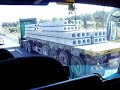Scania with a flatbed
