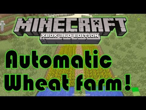how to harvest wheat in minecraft xbox