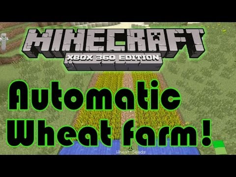 how to harvest crops in minecraft xbox