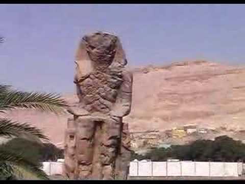 Colossi of Memnon Luxor Egypt