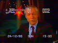 inspelat p� julafton 1989, klockan 15:00,  en introduktion till kalle anka o co, dock utan arne weise (om han inte kom senare i programmet, slutet saknas tyv�rr). johannes brost m.fl.