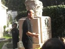un fiore su ogni tomba, teatro itinerante dell'associazione adynaton presso il cimitero monumentale del verano, roma