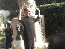 un fiore su ogni tomba, teatro itinerante dell'associazione adynaton presso il cimitero monumentale del verano, roma