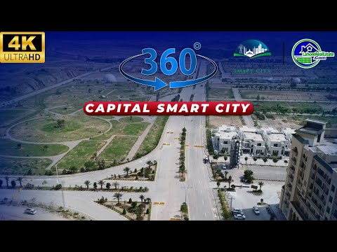 Capital Smart City Islamabad 360° Street Tour in 4K | Must-See !