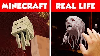 MINECRAFT ENDER EYE IN REAL LIFE! Minecraft vs Real Life animation