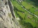 Gondola down from Gimmelwald