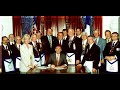 Politicians flashing the devil sign George bush FBI Clinton