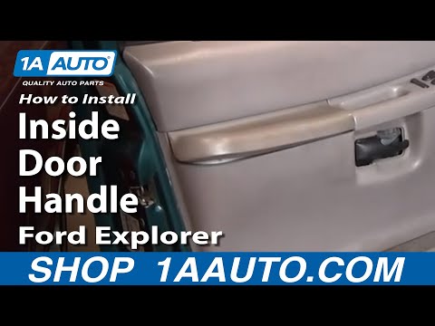 How To Install Replace Inside Door Handle Ford Explorer Sport Trac Mountaineer 91-05 1AAuto.com