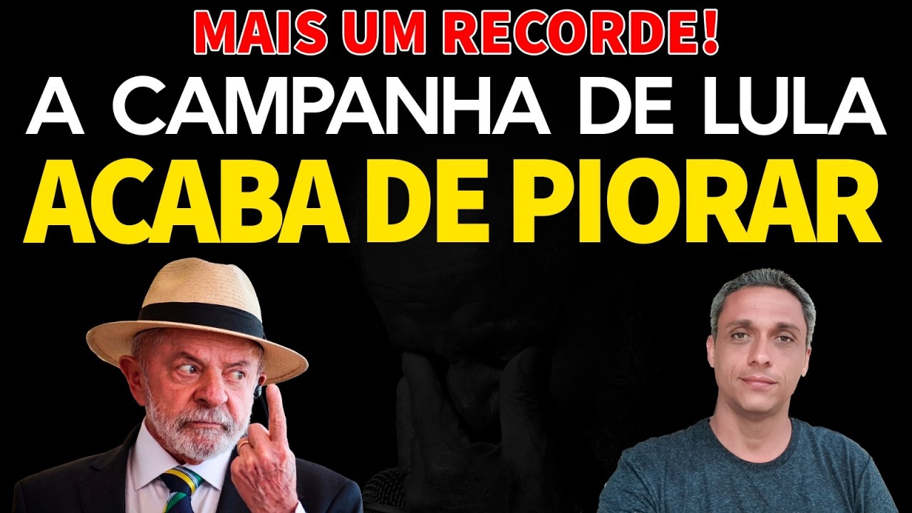 MAIS UM RECORDE! LULA bate mais uma RECORDE em período eleitoral.