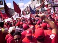 Cierre de campa�a de Ch�vez en Caracas