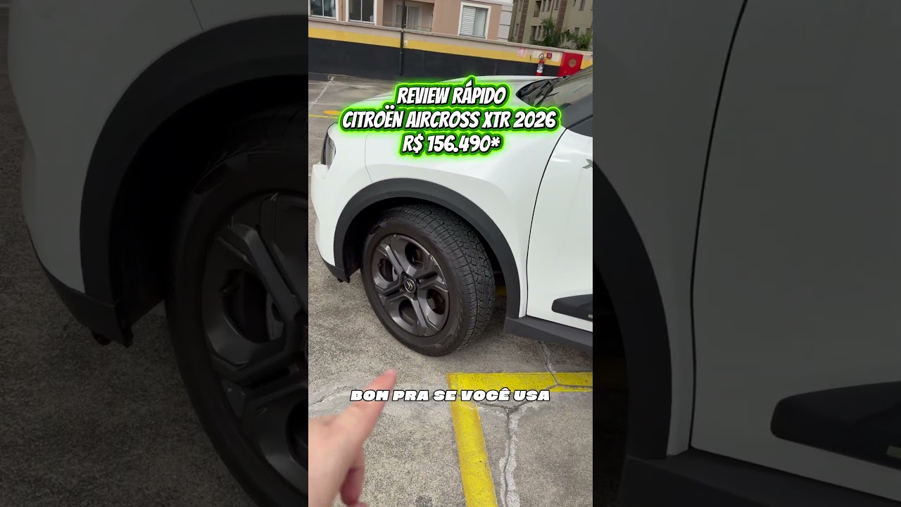 O SUV de 7 lugares mais barato? Citroën Aircross XTR! 📉🚙