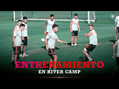 Paradela y Fontana se entrenaron por primera vez en River