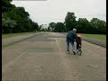Big Train-Teaching Kid to Ride Bike