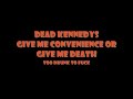 Dead Kennedys - Too Drunk to Fuck