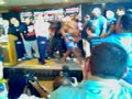 Kimbo Slice and Ken Shamrock Weigh-In Skurmish