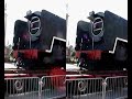 X-eye 3D movie of Locomotive 3007