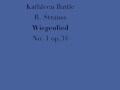 Kathleen Battle: R. Strauss