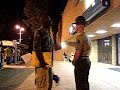 Marine recruits & Drill Instructor at USO / San Diego Marine recruits & Drill Instructor at USO / San Diego