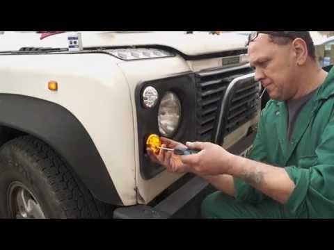 Fitting LED lamps to a Land Rover  Defender- The Fine Art of Land Rover Maintenance
