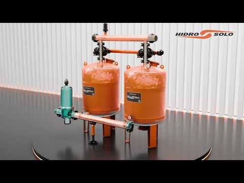 Conjuntos de Filtragem em Areia Hidro Solo | Animação 3D