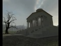 the building that claude nicolas ledoux (french's architect) had designed was reproduced in half-life2(pc game). 
after all, construction was not done though this building was designed by ledoux.
this video is a part in game mod named 