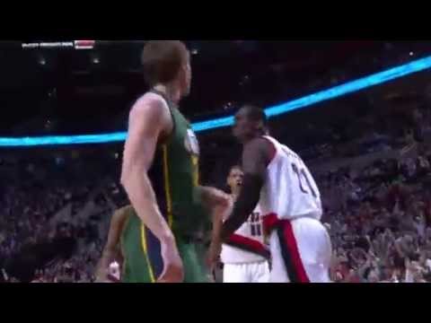 JJ Hickson’s putback dunk on the Jazz