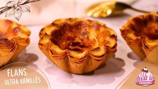 Petits Flans à la Vanille Ultra Croustillants : Recette Facile et Addictive ! 🤤
