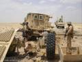 IED Destroys USMC Cougar MRAP Oct-2-2008