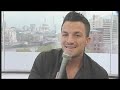 Peter Andre performing a live acoustic version of his single 'Go Back' Videos GMTV 6th November 2009 Video © GMTV