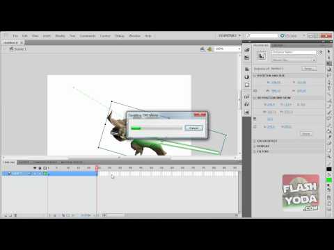 tween - Move a picture. Create a basic motion tween. Bend a motion path. Resize in proportion.