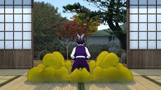 【blender】Shinobu's big fart