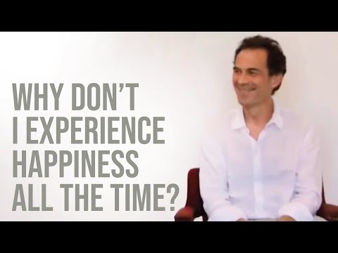 Rupert Spira Video: Why Peace, Joy & Happiness Appears to Come and Go