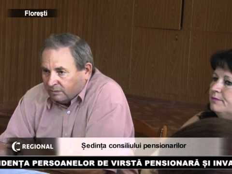 Ședința consiliului pensionarilor