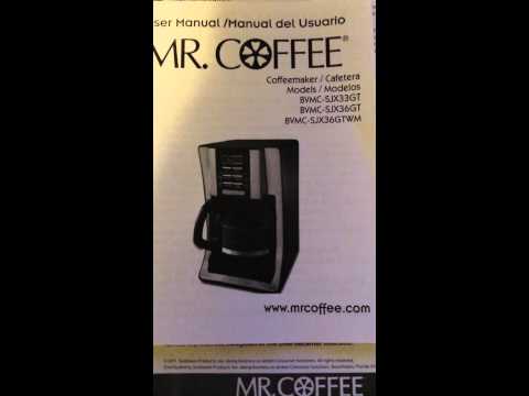how to turn off mr coffee beep