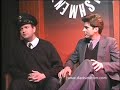 tom konkle as sir arthur the police inspector and joe dunn as the interviewer. classic sketch.