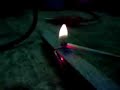 http://danyk.wz.cz/laser3.htmlLaser z DVD-RW zapaluje 5 sirek.Proud diody je 175mA. Super rychlost!!!DVD-RW laser burning 5 matches.I = 175mA. VERY fast!